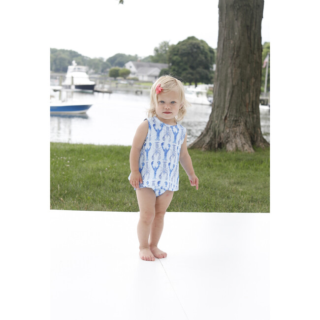 Poppy Dress Bloomer Set, Gingham Lobsters - Mixed Apparel Set - 2