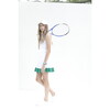 Scout Knit Sports Skort Colorblock, Blarney Green - Skirts - 4 - thumbnail