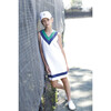 Trinity Tennis Sweater Dress, Bright White - Dresses - 3