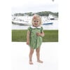 Juniper Bubble Croquet Embroidery, Croquets on Meadow Green - Onesies - 2