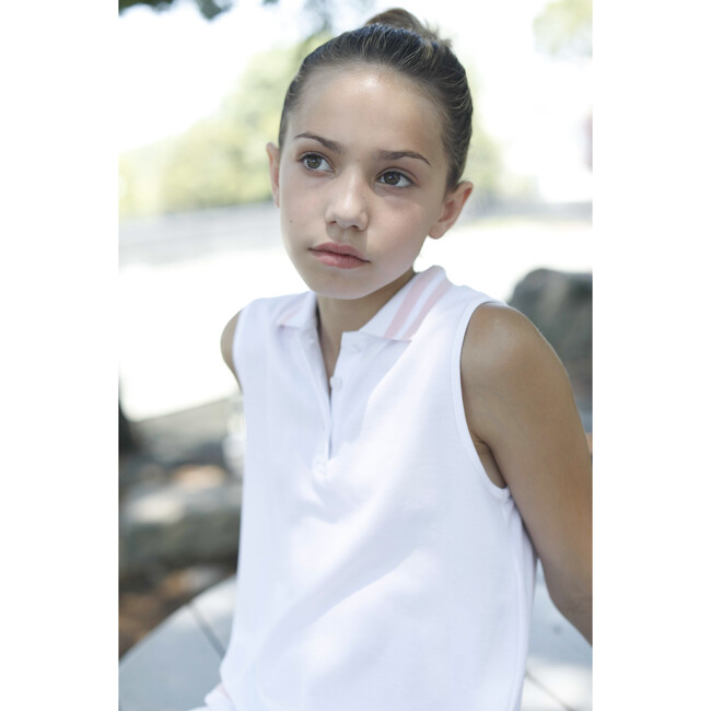 Women's Teagan Tennis Sports Dress, Bright White - Dresses - 4