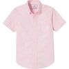 Short Sleeve Owen Buttondown Solid Oxford, Pinkesque - Shirts - 1 - thumbnail