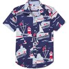Short Sleeve Owen Buttondown, Five Mile River Print - Shirts - 1 - thumbnail