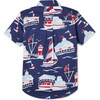 Short Sleeve Owen Buttondown, Five Mile River Print - Shirts - 2