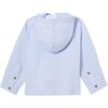 Bennett Pullover Seersucker, Vista Blue Seersucker - Jackets - 3