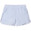 Milly Short, Vista Blue Seersucker - Shorts - 1 - thumbnail