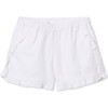Milly Short Solid Twill, Bright White - Shorts - 1 - thumbnail