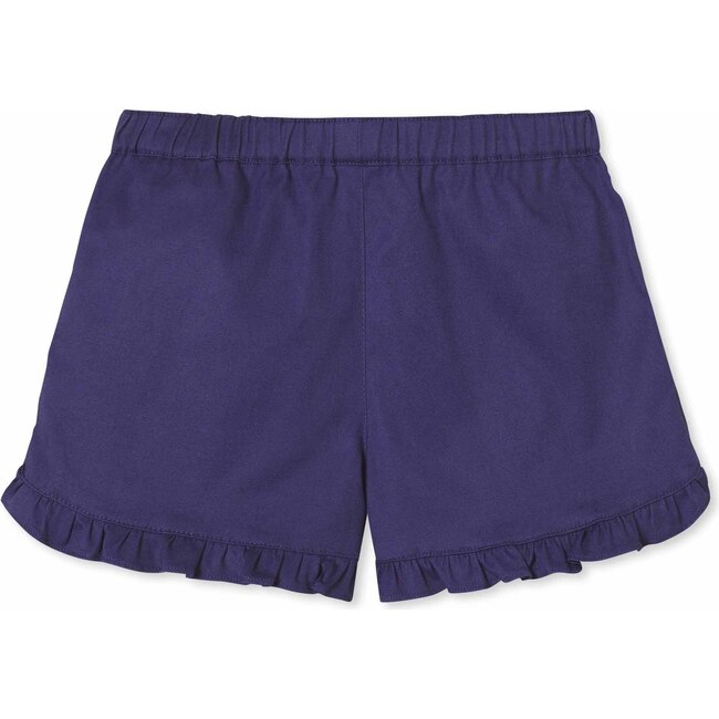 Milly Short Solid Twill, Blue Ribbon - Shorts - 3