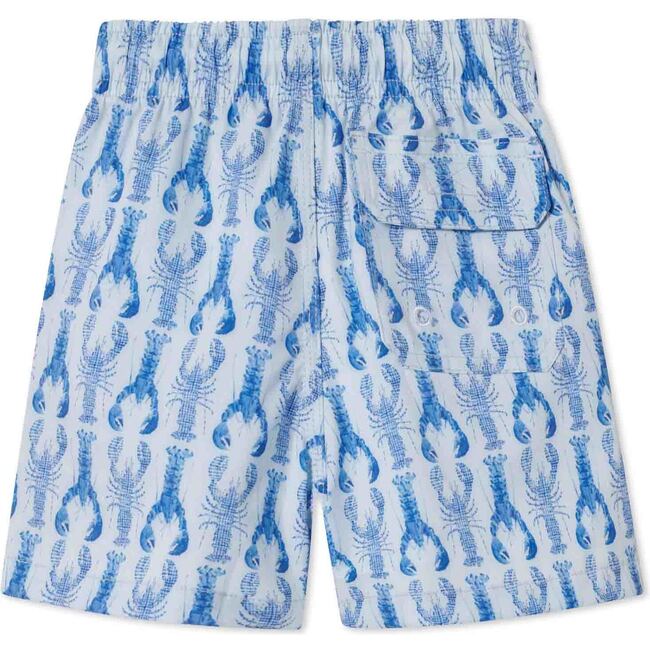 Ford Swim Trunk Gingham Lobsters, Gingham Lobsters - Swim Trunks - 3