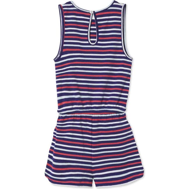 Addie Romper, East Beach Stripe - Rompers - 3