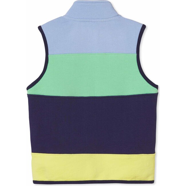 Austin Vest Colorblock French Terry, Open Air - Vests - 4