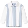 Rowan Vertical Stripe Rugby Top, Kentucky Blue - Shirts - 1 - thumbnail