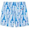 Andrew Pull on Short Gingham Lobsters Print, Blue - Shorts - 3