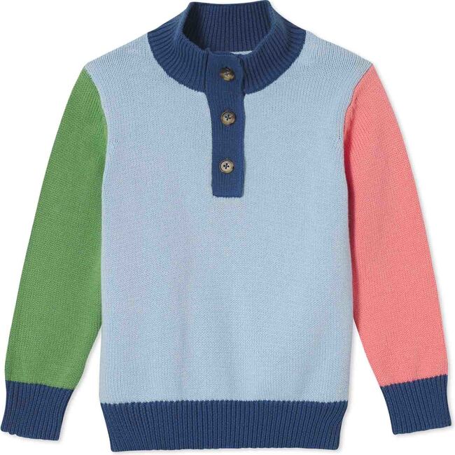 Scott Tea Party Sweater, Kentucky Blue - Sweaters - 1
