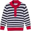 Scott Rowayton Stripe Sweater, Bright White - Sweaters - 1 - thumbnail