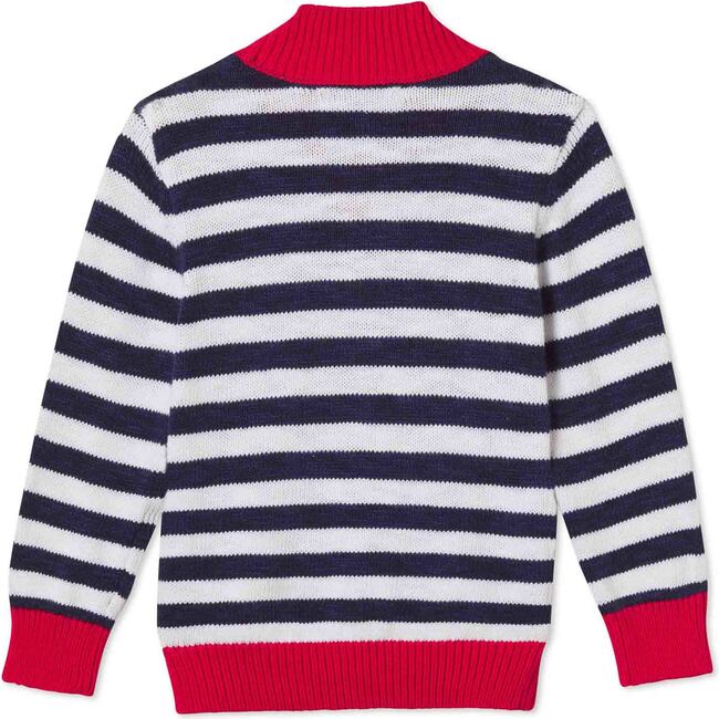 Scott Rowayton Stripe Sweater, Bright White