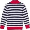 Scott Rowayton Stripe Sweater, Bright White - Sweaters - 2