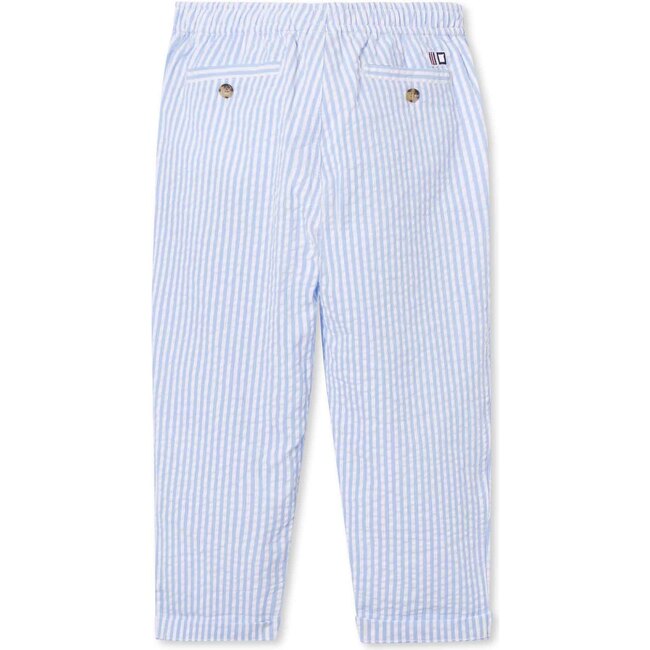 Mason Pant Seersucker, Vista Blue Seersucker - Pants - 3
