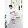 Hudson Short Firetruck Embroidery, Nantucket Breeze - Shorts - 2