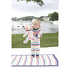 Reese Links Rainbow Sweater Romper, Bright White - Sweaters - 2