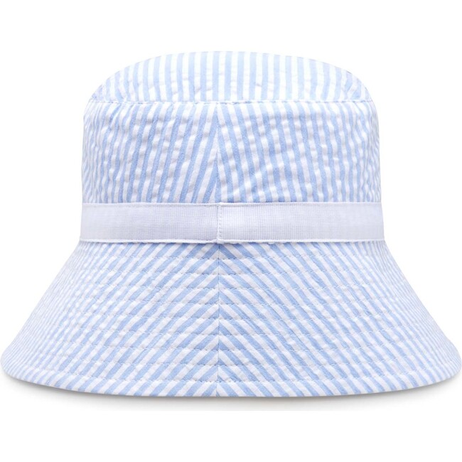 Remy Bucket Hat Seersucker, Vista Blue Seersucker - Hats - 1