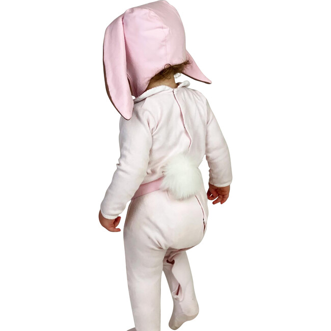 Pink Bunny Bonnet & Tail - Costume Accessories - 1 - zoom