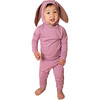 Rose Bunny Pajama with Bonnet & Tail - Costumes - 1 - thumbnail
