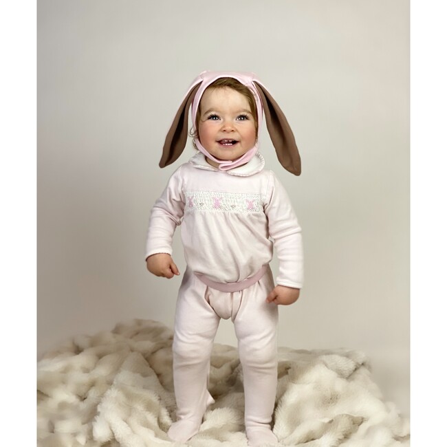 Pink Bunny Bonnet & Tail - Costume Accessories - 3