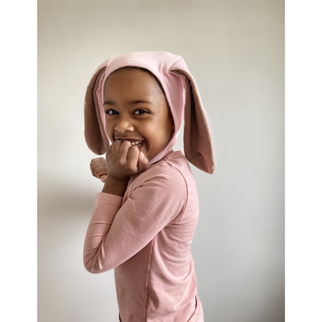 Pink Bunny Bonnet & Tail - Costume Accessories - 4