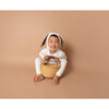 Organic Ivory Bunny Pajama with Bonnet & Tail - Costumes - 6 - thumbnail
