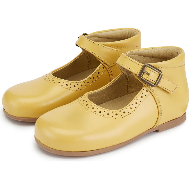 Dolly Mary Jane Shoe, Mellow Yellow Leather