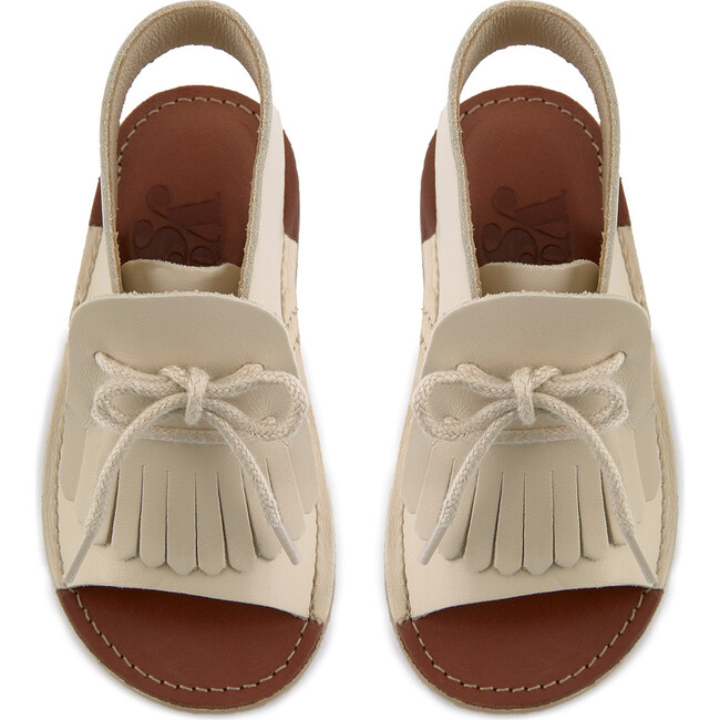 Agnes Boot Sandal, Vanilla Leather - Sandals - 3