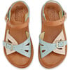 Pearl Sandal, Multi-Block Pale Leather - Sandals - 3