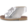 Agnes Boot Sandal, Silver Leather - Sandals - 3