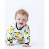 Bamboo Footed Sleeper, Lemons - Pajamas - 2