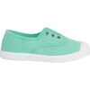 Plum Canvas Sneaker, Mint - Sneakers - 2