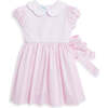 Grace Dress, Pink Seersucker Stripe - Dresses - 1 - thumbnail