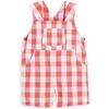 Short Overall, Coral Check - Overalls - 1 - thumbnail