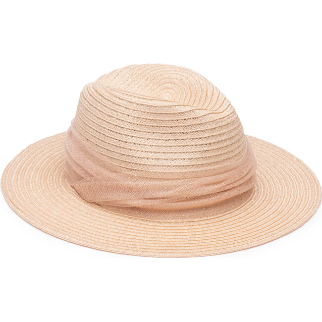 Women's Courtney Packable Fedora, Blush - Hats - 1