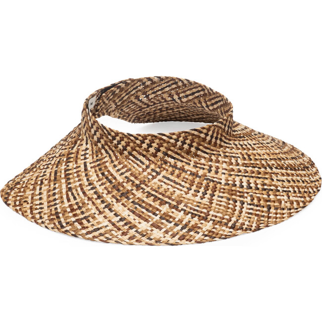 Women's Hannah Visor, Brown Multi - Hats - 1