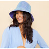 Women's Toby Bucket Hat, Periwinkle Aqua - Hats - 2