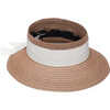 Women's Kayla Visor, Fawn - Hats - 1 - thumbnail