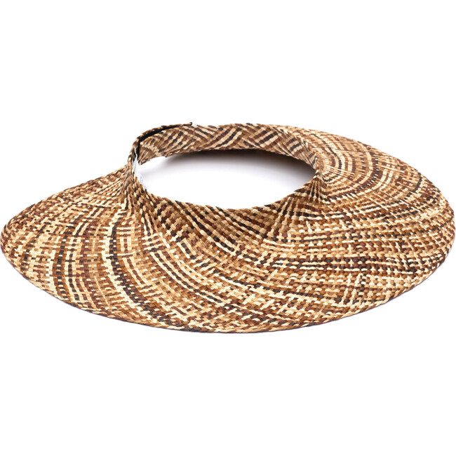 Women's Hannah Visor, Brown Multi - Hats - 4