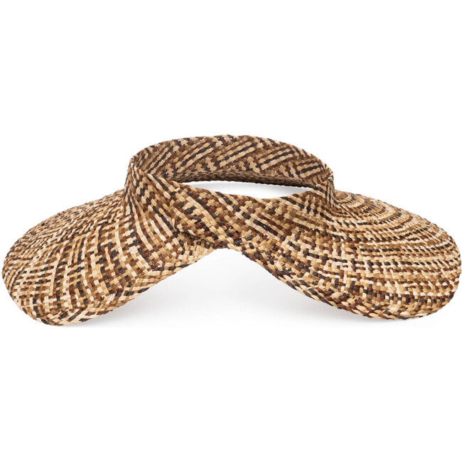Women's Hannah Visor, Brown Multi - Hats - 5