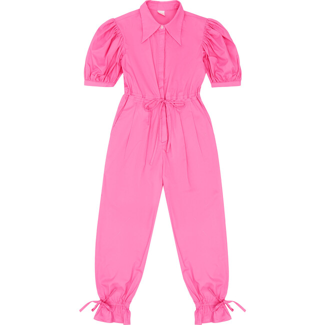 Eva Cotton Jumpsuit, Pink Marlo Kids Rompers