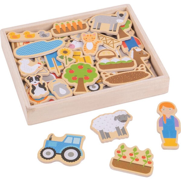 Farm Magnets - Bigjigs Toys Games | Maisonette