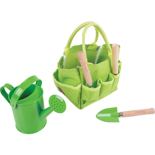 Small Tote Bag with Tools - Bigjigs Toys Backyard & Park | Maisonette