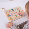 Picture and Number Matching Puzzle - Wooden Puzzles - 4