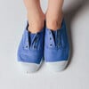 Plum Canvas Shoe, Cornflower - Sneakers - 2