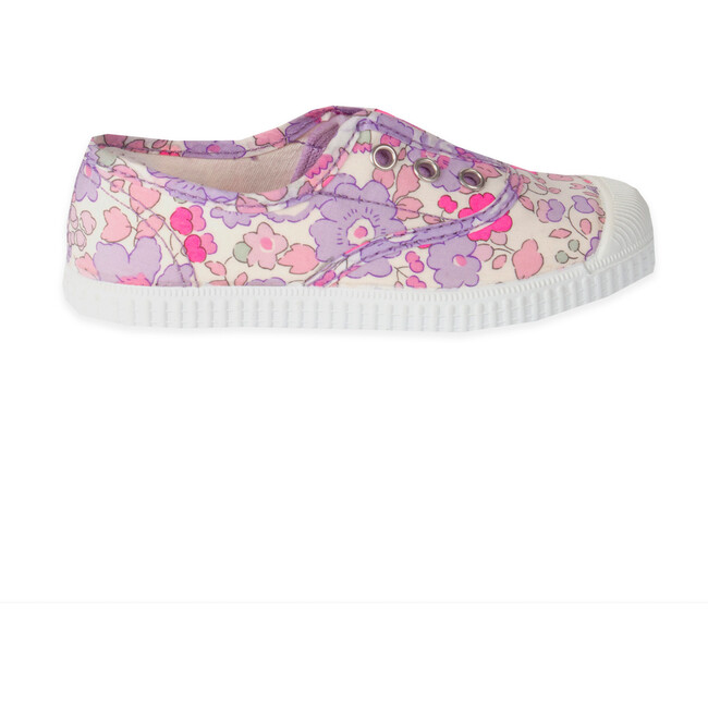 Plum Canvas Shoe, Lilac Betsy - Sneakers - 2